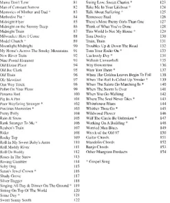Bluegrass Fakebook