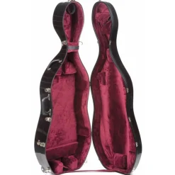 Bobelock 2000 Fiberglass Suspension Cello Case with Wheels