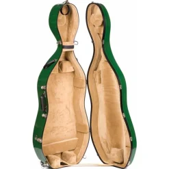Bobelock 2000 XL Fiberglass Suspension Cello Case with Wheels