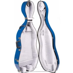 Bobelock 2000 XL Fiberglass Suspension Cello Case with Wheels