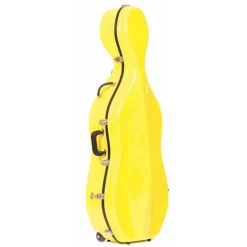 Bobelock 2000 XL Fiberglass Suspension Cello Case with Wheels