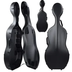 B-Stock Fiddlerman Carbon Fiber Cello Case FC1500