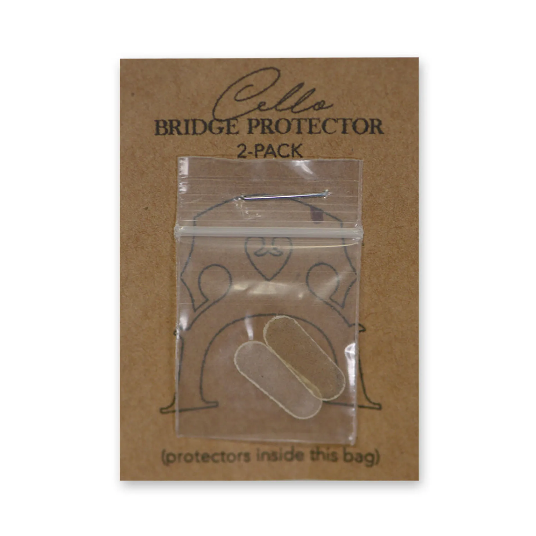 Cello Bridge Protector 2-Pack
