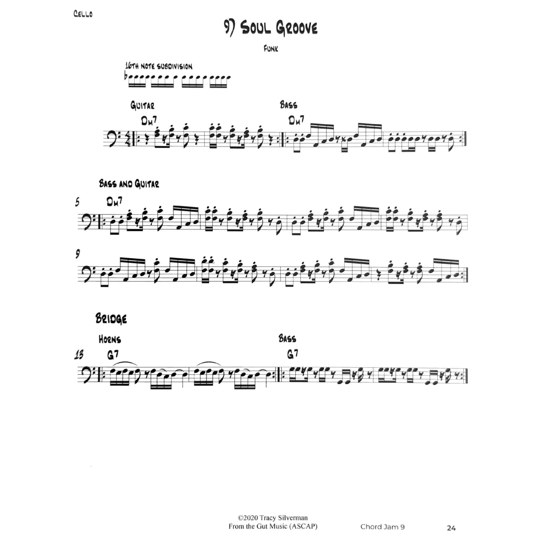 Chord Jams: Strum Bowing Etudes, Cello Book 2