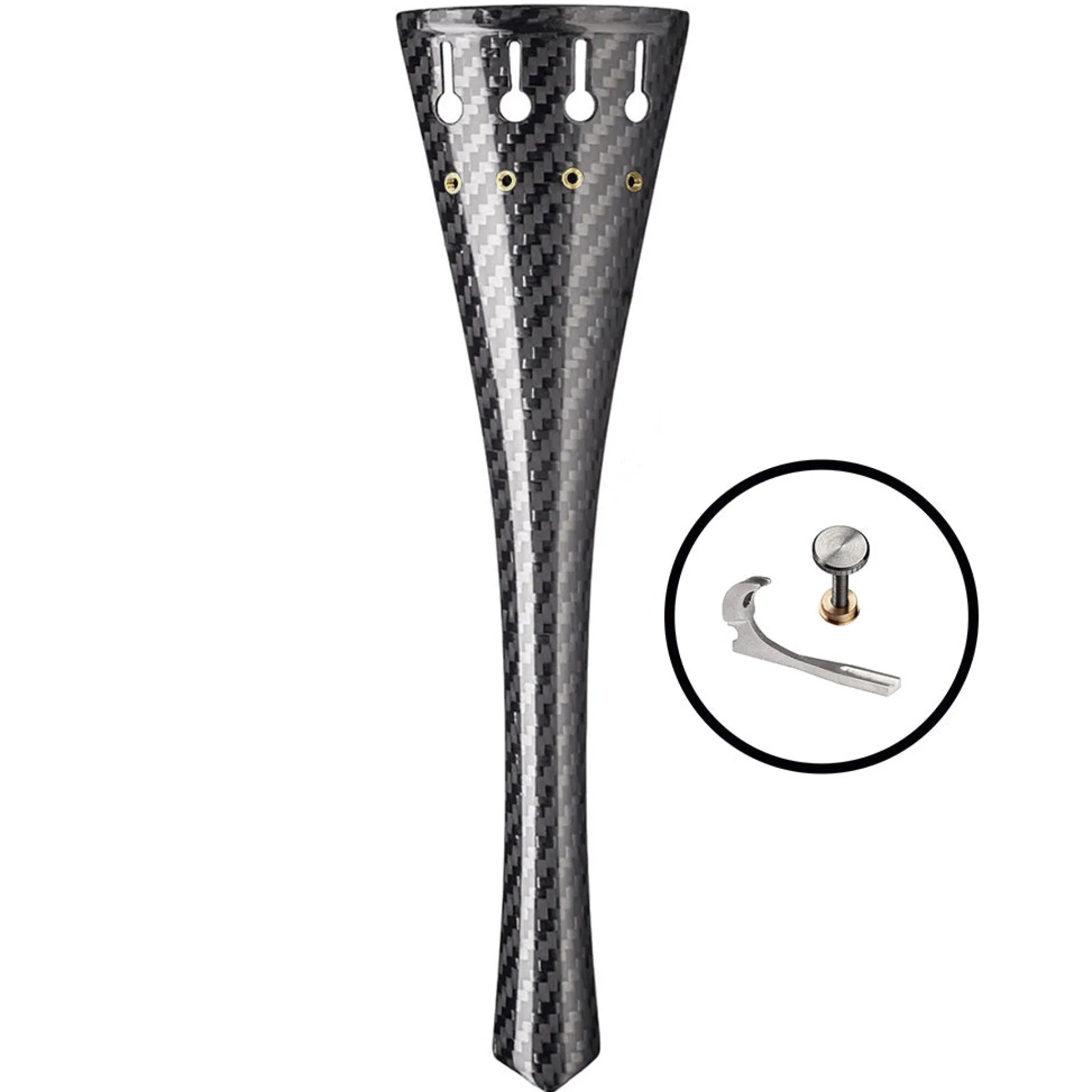 ConCarbo French Style Cello Tailpiece