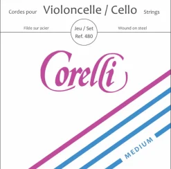 Corelli Crystal Cello G String Tungsten/Alloy Wound On Steel