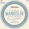 D'Addario EJ62 80/20 Bronze Mandolin String Set, Light