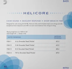 D'Addario Helicore Solo Bass E String