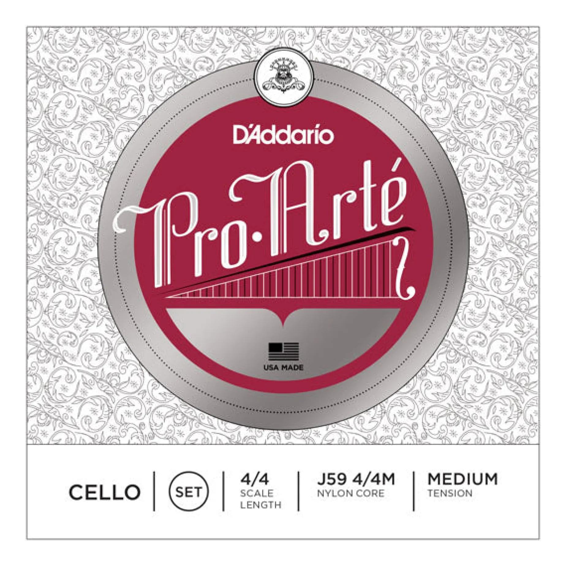 D'Addario Pro-Arté Cello String Set