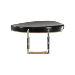 Extra Flat Ebony Violin Chinrest