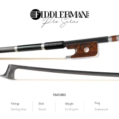 Fiddlerman Pro Series Viola Bow