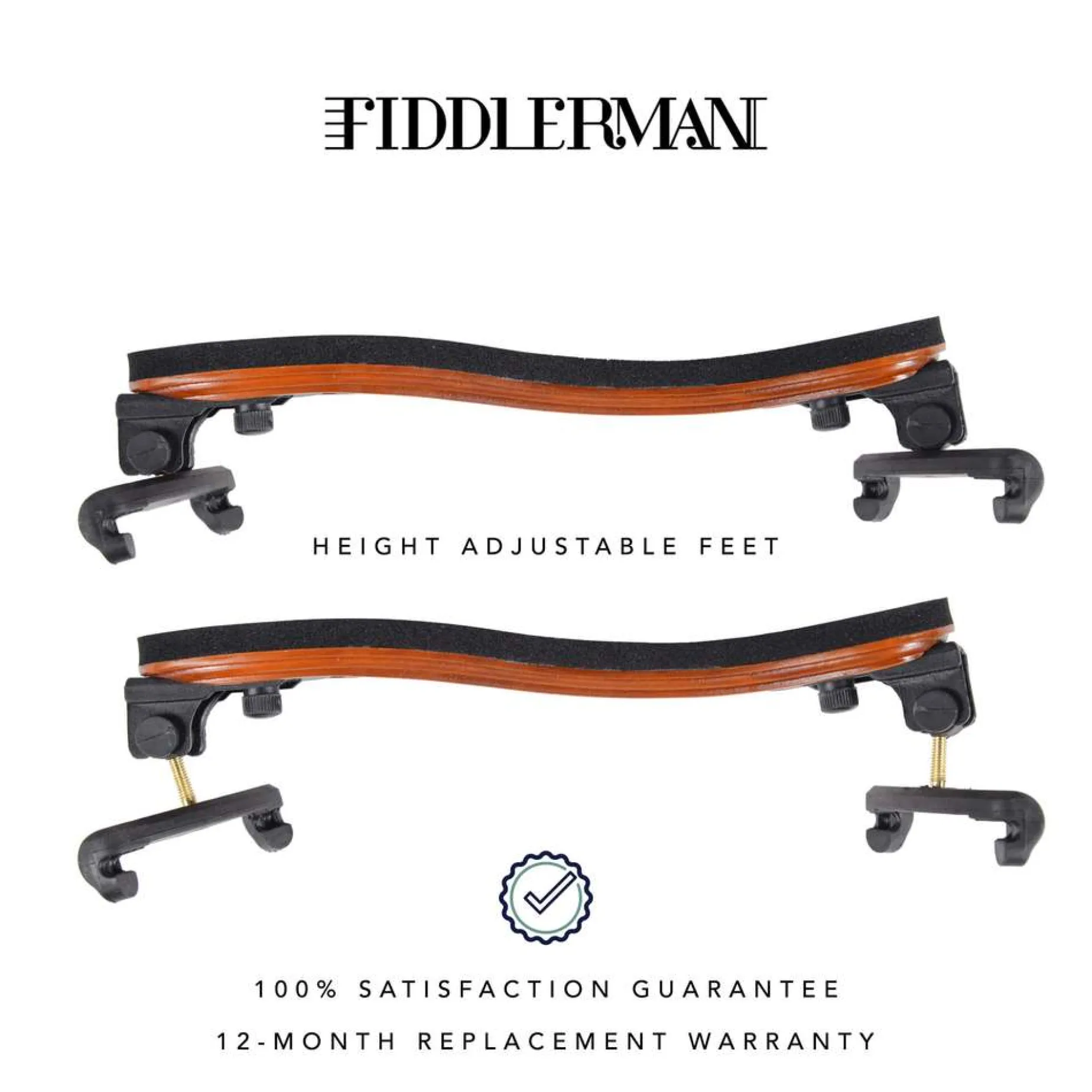 Fiddlerman Wood Viola Shoulder Rest