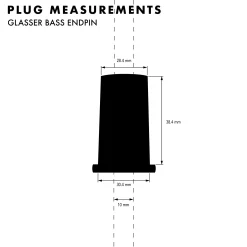 Glasser Carbon Fiber Double Bass Endpin