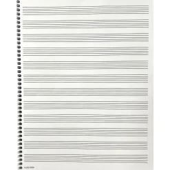 Hal Leonard Spiral Bound Standard Music Manuscript Paper
