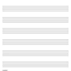 Hal Leonard Student Music Manuscript Paper