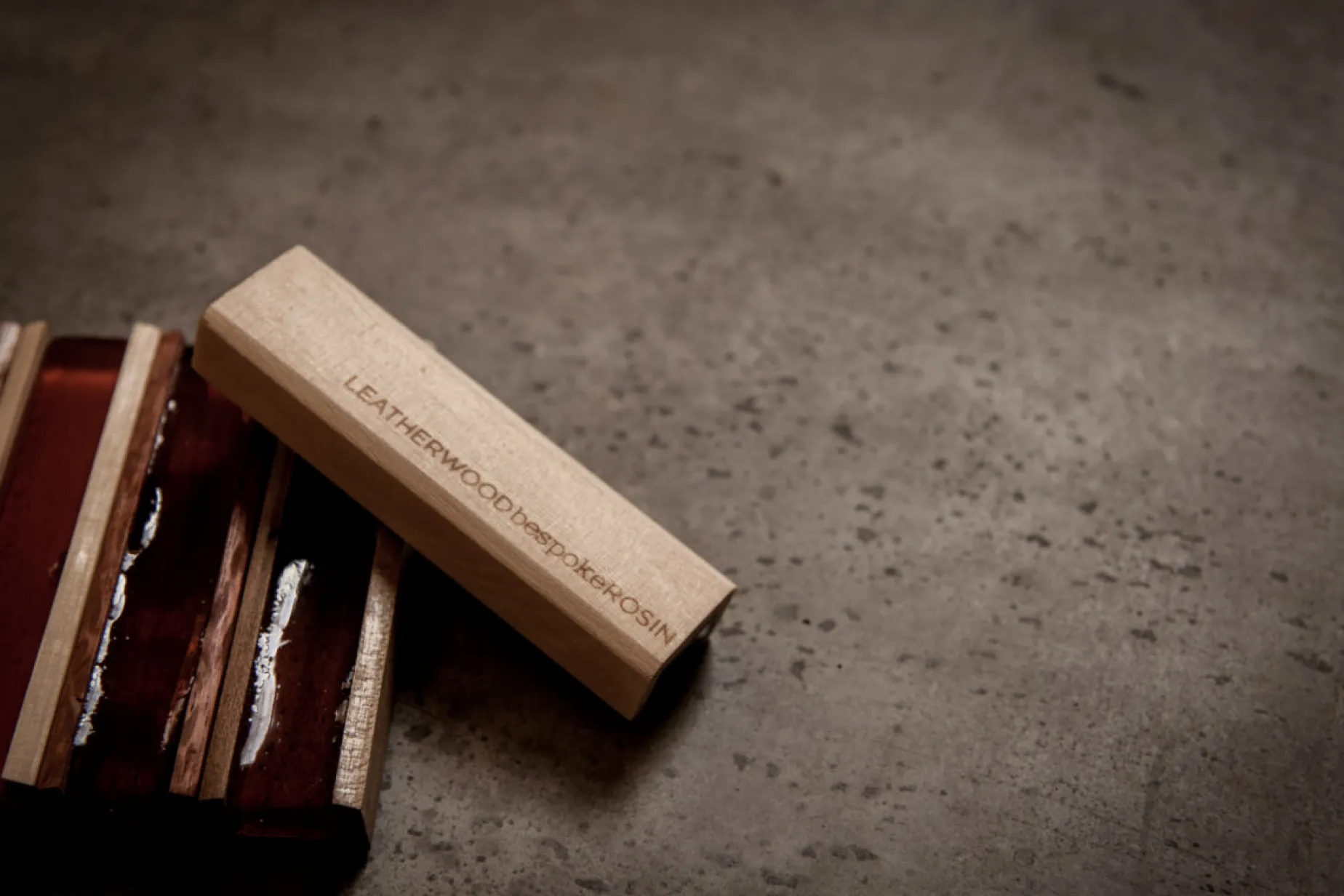 Leatherwood Bespoke Supple Violin Rosin