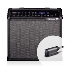 Line 6 Spider V 60 MkII 60W 1x10" Combo Amplifier with Relay G10TII Wireless Transmitter