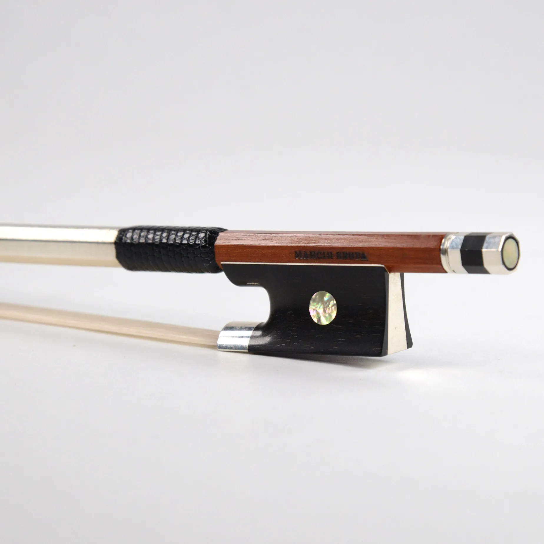 Marcin Krupa Fine Silver Mounted Pernambuco Violin Bow