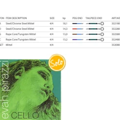 Pirastro Evah Pirazzi Soloist Cello C String
