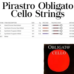 Pirastro Obligato Cello A String