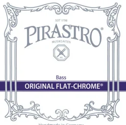 Pirastro Original Flat Chrome Bass Ext E String 2.1M