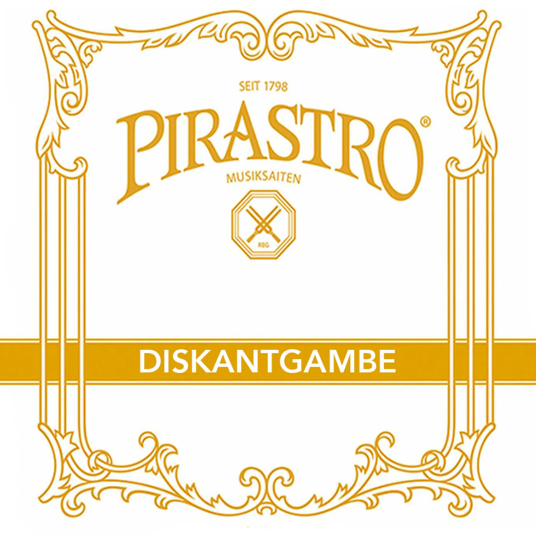 Pirastro Viola da Gamba Treble String Set