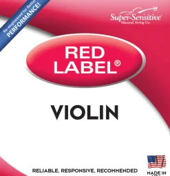 Red Label Violin D String Nickel