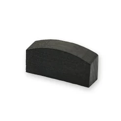 Shaped Ebony Violin Nut