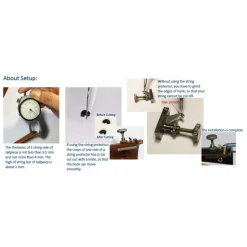 Stradpet Titanium Hill-style Violin Fine Tuner