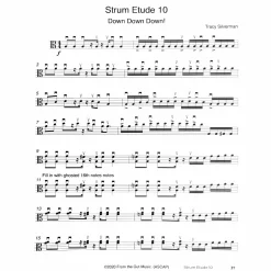 Strum Bowing Etudes, Viola Book 1