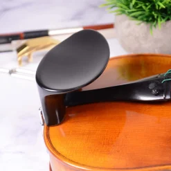 Supreme Flesch Extra Tall Ebony Violin Chinrest