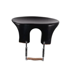 Supreme Flesch Extra Tall Ebony Violin Chinrest