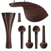 Supreme French Rosewood Violin Fittings Set