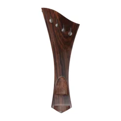 Supreme Harp Rosewood Violin Tailpiece with Pearwood Trim