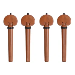 Supreme Heart Shaped Boxwood Violin Peg Set