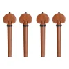 Supreme Heart Shaped Boxwood Viola Peg Set