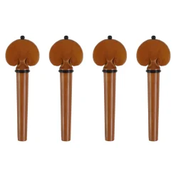 Supreme Heart Shaped Boxwood Cello Peg Set
