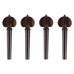 Supreme Heart Shaped Rosewood Cello Peg Set