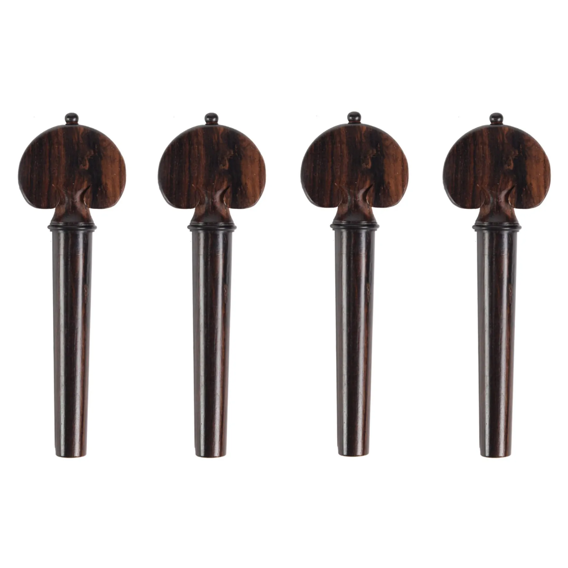 Supreme Heart Shaped Rosewood Cello Peg Set