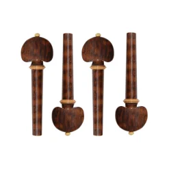 Supreme Snakewood Violin Fittings Set