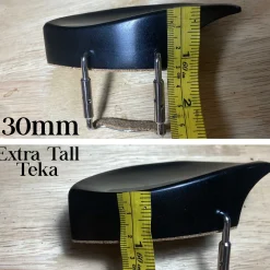 Supreme Teka Extra Tall Ebony Violin Chinrest