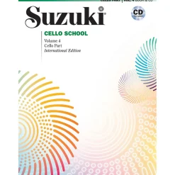 Suzuki Cello School Method Book, Volume 4
