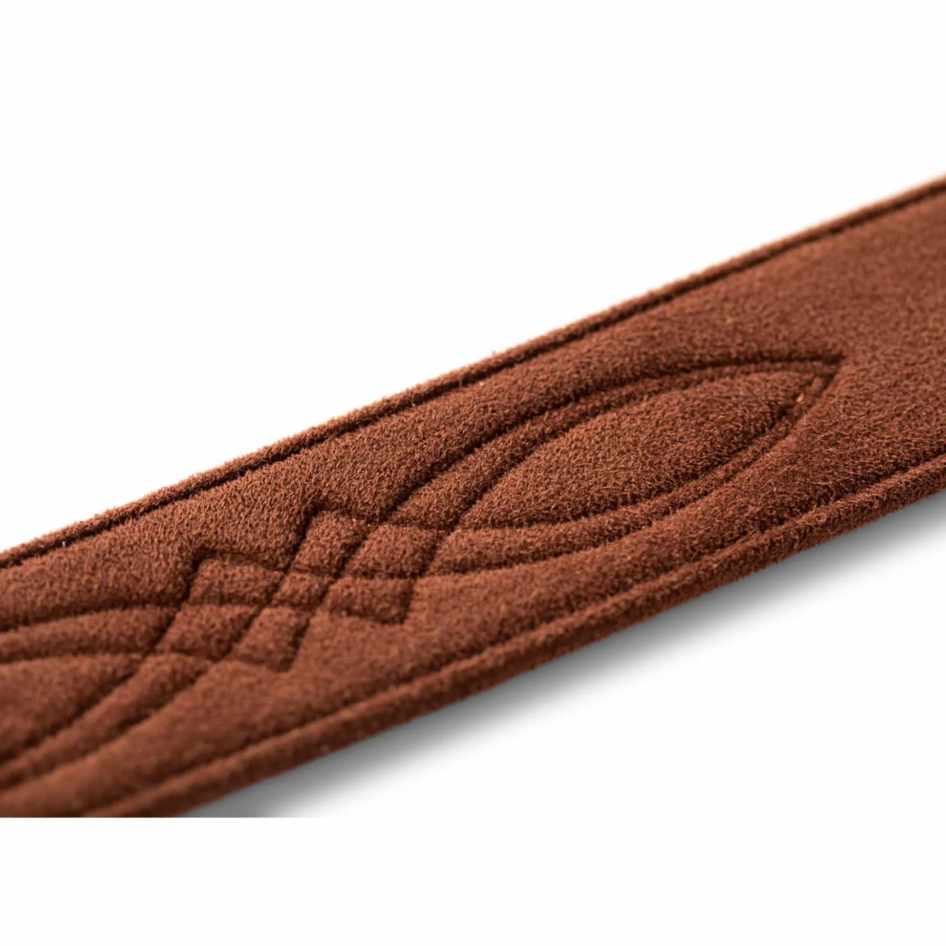 Taylor 2" Vegan Leather Guitar Strap - Medium Brown