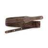 Taylor Element Distressed 2.5" Leather Guitar Strap - Dark Brown