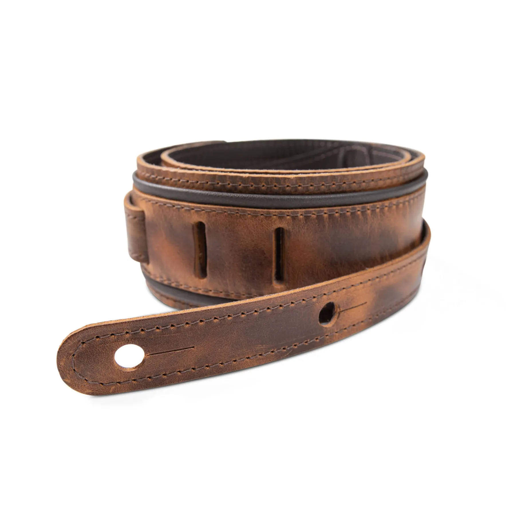 Taylor Fountain 2.5" Leather Guitar Strap