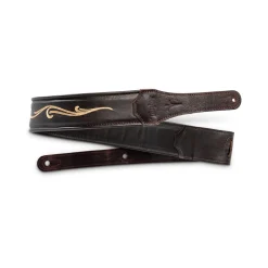 Taylor Spring Vine 2.5" Embroidered Leather Guitar Strap