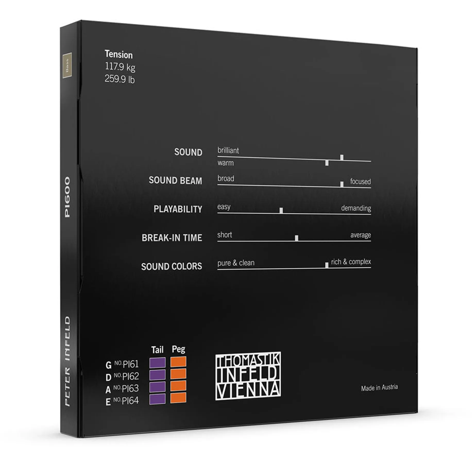 Thomastik Peter Infeld Bass String Set