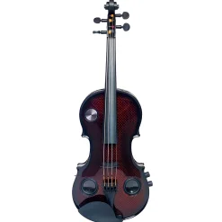 Volta Glassertron Carbon Composite Hybrid Electric Violin with Speakers & Reverb