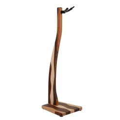 Zither Handcrafted Solid Wood Violin/Viola Stand with Bow Holder