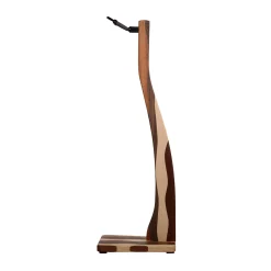 Zither Handcrafted Solid Wood Violin/Viola Stand with Bow Holder